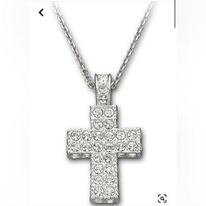 Swarovski Diamond cross necklace